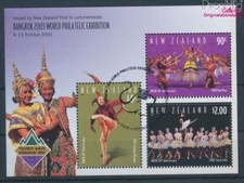 Timbres nouvelle-zélande 2003 Mi block156 (complète edition) oblité (10684997