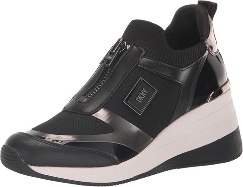 DKNY Women’s Wedge Sneaker Shoe 10 - Picture 3 of 10