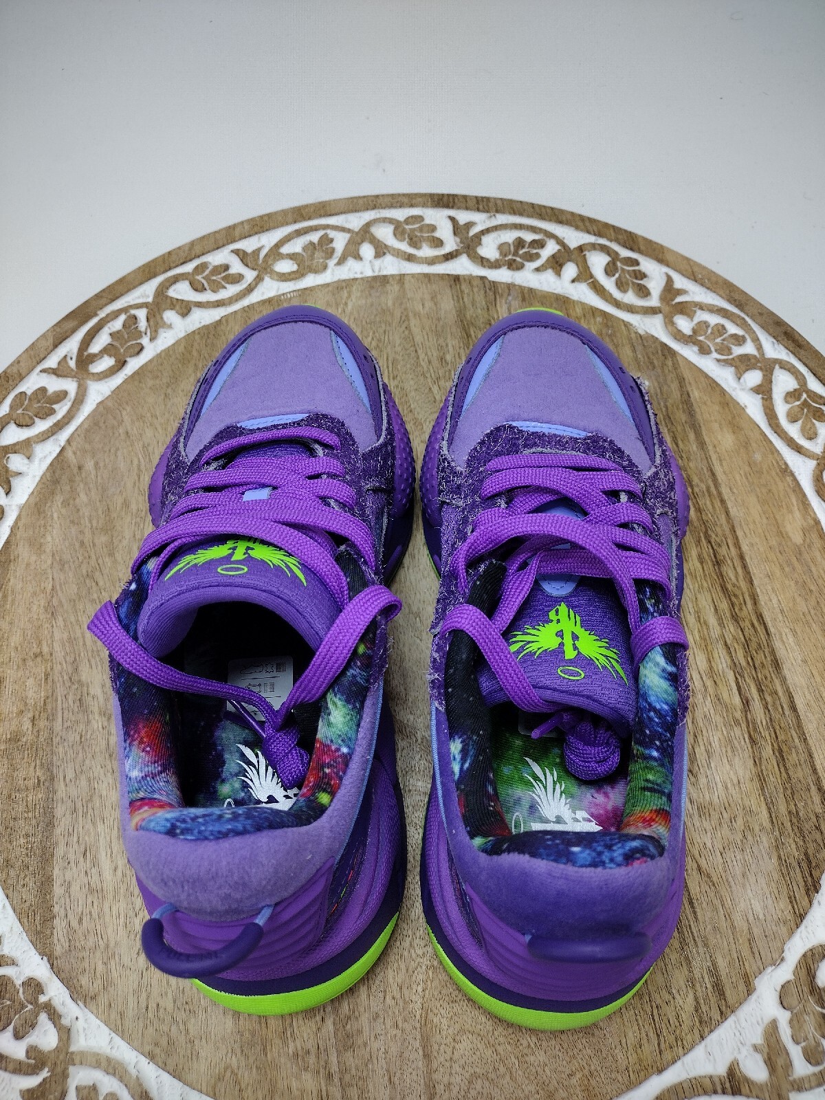 Puma Lemelo Ball RS-X Purple Galaxy 387028-01 Big Kids Size 4.5C *RARE* 🔥 image 8