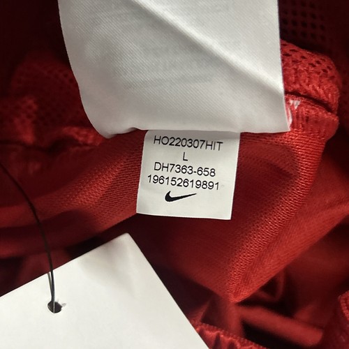 Women's Nike Loose Dri- Fit FLY Basketball Shorts Red, Pockets Size L New - Picture 10 of 10