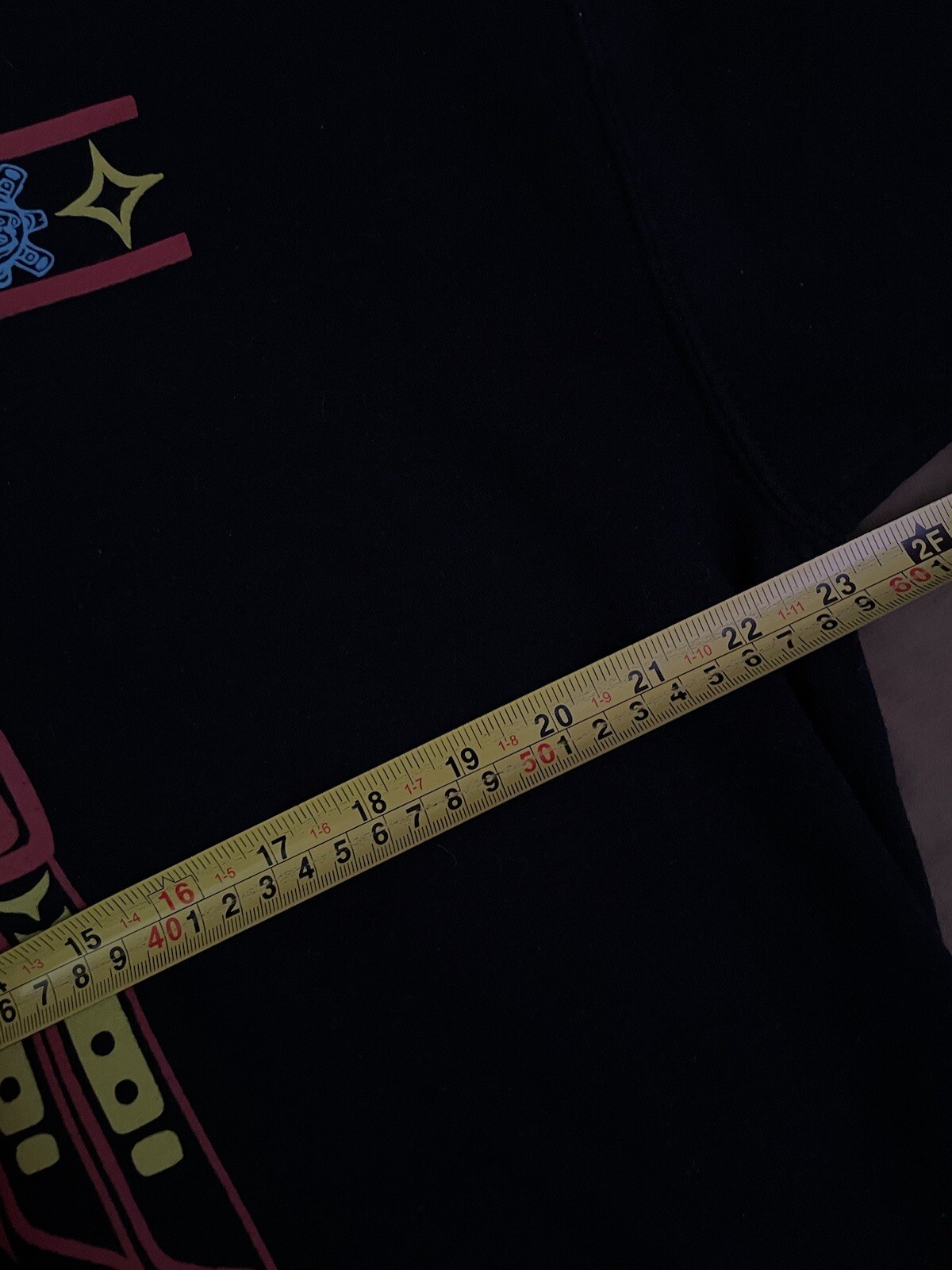 Rare Pendleton Thunderbird Black Cotton Sweatshir… - image 9