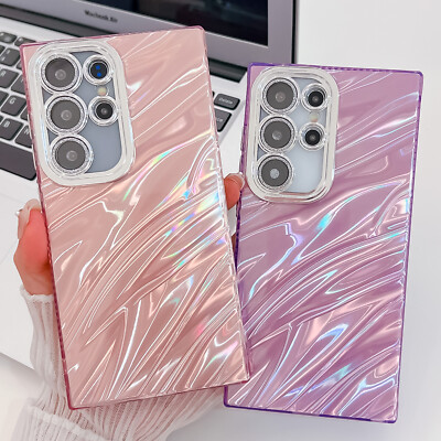 Ripple Shell Pattern Shockproof Phone Case For Samsung Galaxy S25 S23 Ultra A36