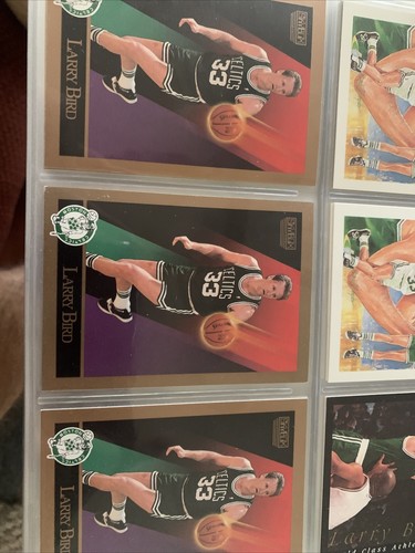 1990-91 Skybox Larry Bird Basketball Card #14 - Picture 3 of 3