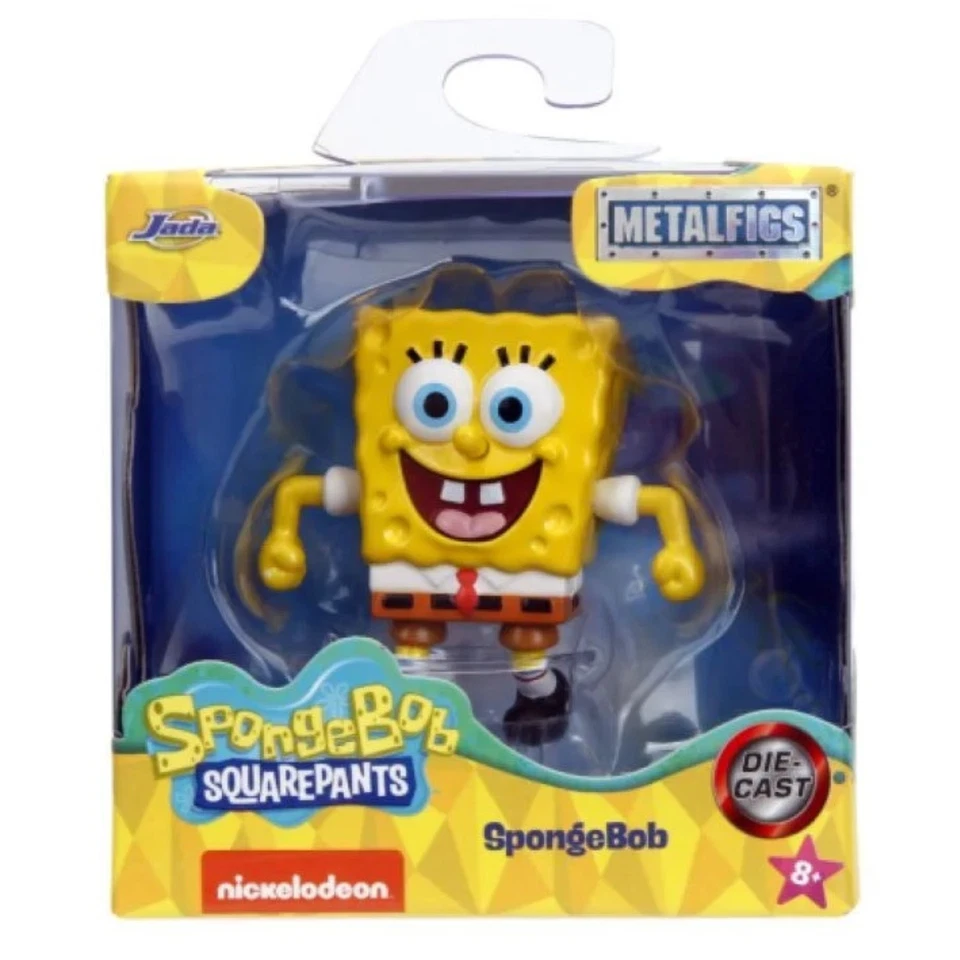 BOB L'EPONGE - Nickelodeon - Metalfigs Die-Cast Jada Toys - Figurine 6cm - Photo 3/4