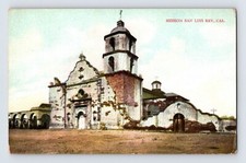 Postcard California Oceanside CA Mission San Luis Rey 1910s Unposted Divided