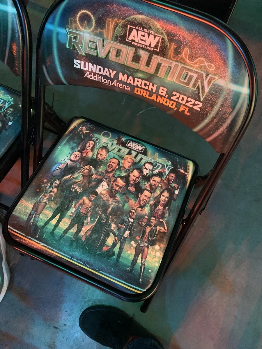 Jon Moxley（ジョン・モクスリー）折りたたみチェア ＷＷE CHAIR Jon Moxley（ジョン・モクスリー）折りたたみチェア WWE CHAIR
