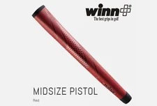 Winn Excel Red Midsize Pistol Putter Grip 68-RD