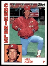1984 Topps. Neil Allen . St. Louis Cardinals #435
