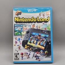 Nintendo Land (Wii U, 2012) Complete with Case and Manual Tested