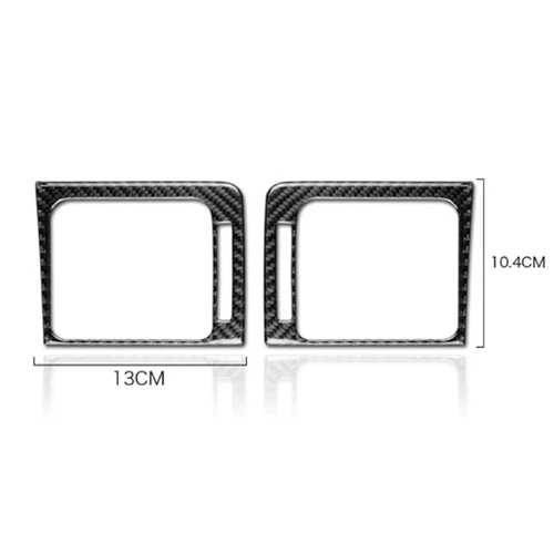 Air Condition Vent Outlet Cover Carbon Fiber Trim For Subaru Forester 2016-2018 - Bild 2 von 4