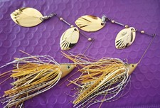 2 NEW ANGELFISH BASS BOSS EXCLUSIVE SPINNERBAITS-PRO STYLE & MULTIPLE CHOICES