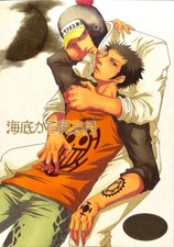 One Piece Doujinshi Comic Book Penguin x Traf...