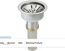 Elkay LK35 59 3-1-2" Basket Strainer