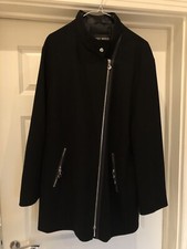 Gerry Weber Size 16 42 Ladies Smart Black Coat