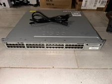 Cisco WS-C3850-48T-L 48 Port POE+  Gigabit Switch