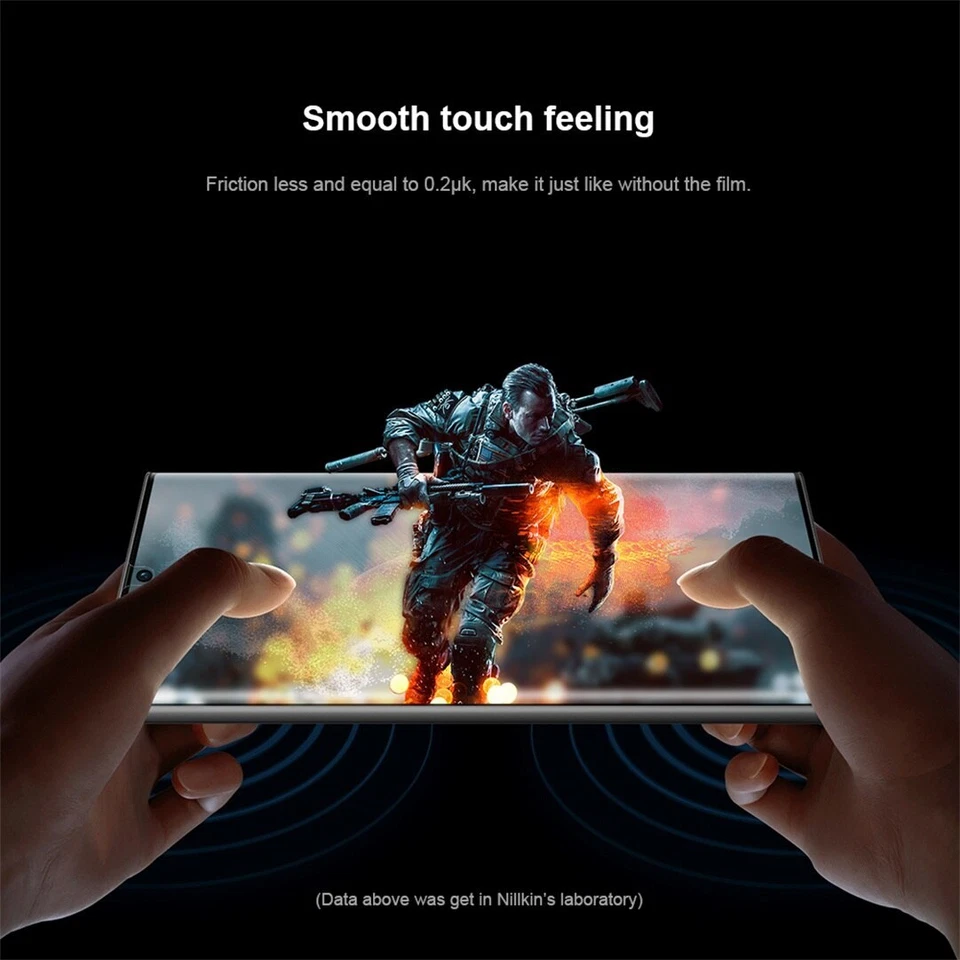 Original Nillkin Samsung Galaxy S23 S24 Ultra Soft Curved Film Screen Protector - Image 4 of 4