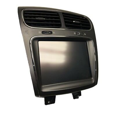 2011-2019 DODGE JOURNEY OEM 05064993AI 8.4” TOUCH SCREEN & BEZEL