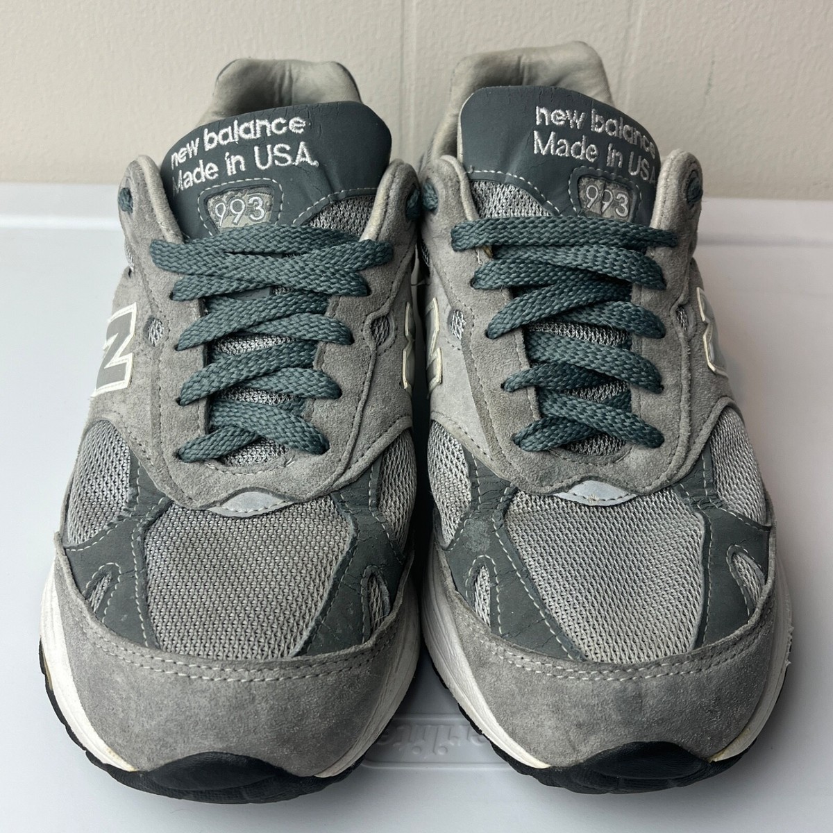★ニューバランス★Made in USA 993★Grey-2E Wide Size 13 2e Wide - New Balance 993 Gray White 883905367641| eBay