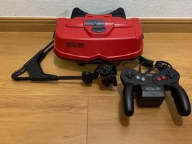 Nintendo Virtual Boy 3D Display Game System Console working s0581M