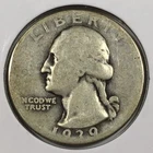 1939-D Washington Quarter - Good (G) KM#164 - 90% Silver - 8343