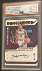 KEEGAN MURRAY 2023-24 PANINI CONTENDERS RED AUTO SP 24/49 PSA 8/10