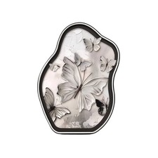 Schmetterling Relief Dekoration Skulptur Gem&auml;lde mit unregelm&auml;&szlig;igem Rahmen f&uuml;r