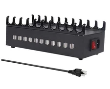 300W USB Charging Station, 22-Port Desktop Fast Charger Station for Multiple 