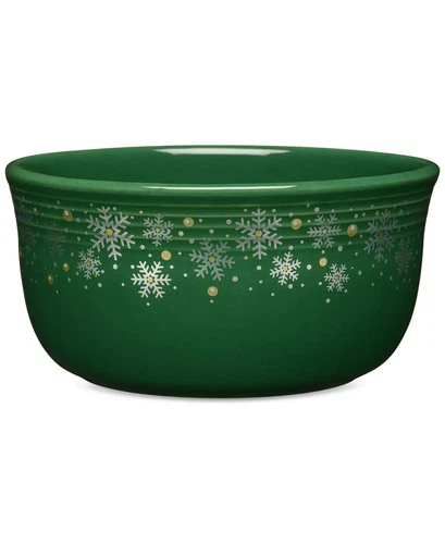 Fiesta Jade Snowflake Gusto Bowl, 28 oz. Exclusive