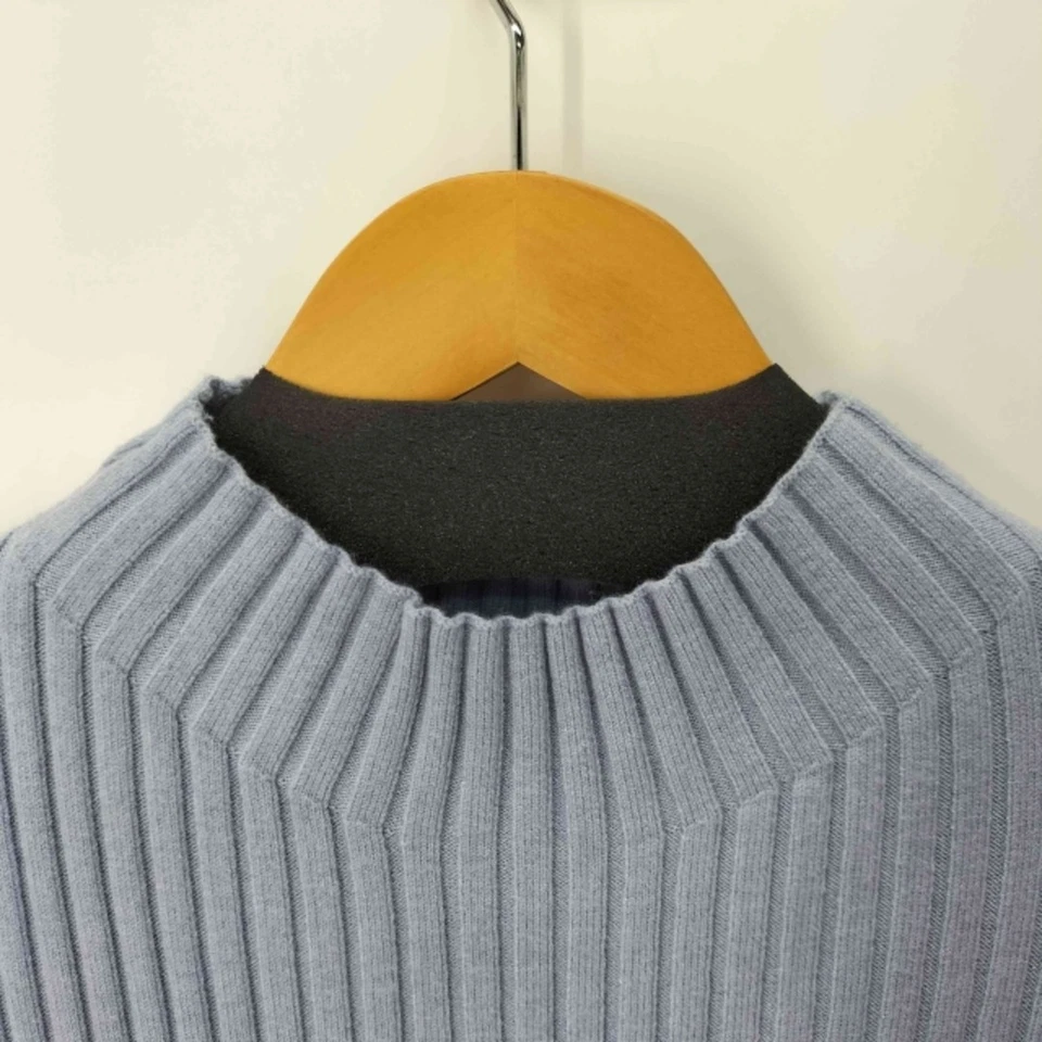 Mini vestido de punto Snidel (Snydel) 23AW Sustaina costilla ancha usado BAZZ-0 Foto 3 de 4