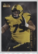 2021 Wild Card MATTE Retail Black Larry Borom #MBC-64 11ur