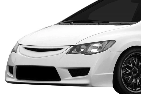 For Honda Civic 2006-2011 Duraflex 1-Pc Type-R Conversion Style Main Grille Foto 3 de 4