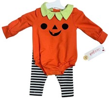 Cat  Jack NB Halloween Pumpkin Outfit