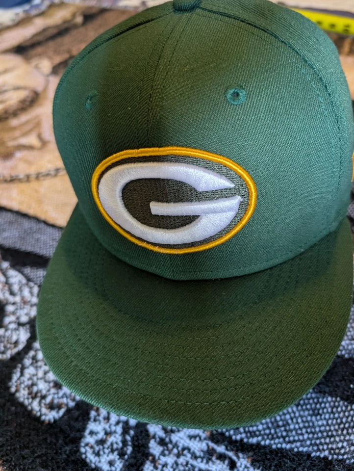 Sombrero New Era 59FIFTY Green Bay Packers Talla 7 3/8 Aaron Rodgers #12 NFL Foto 2 de 4