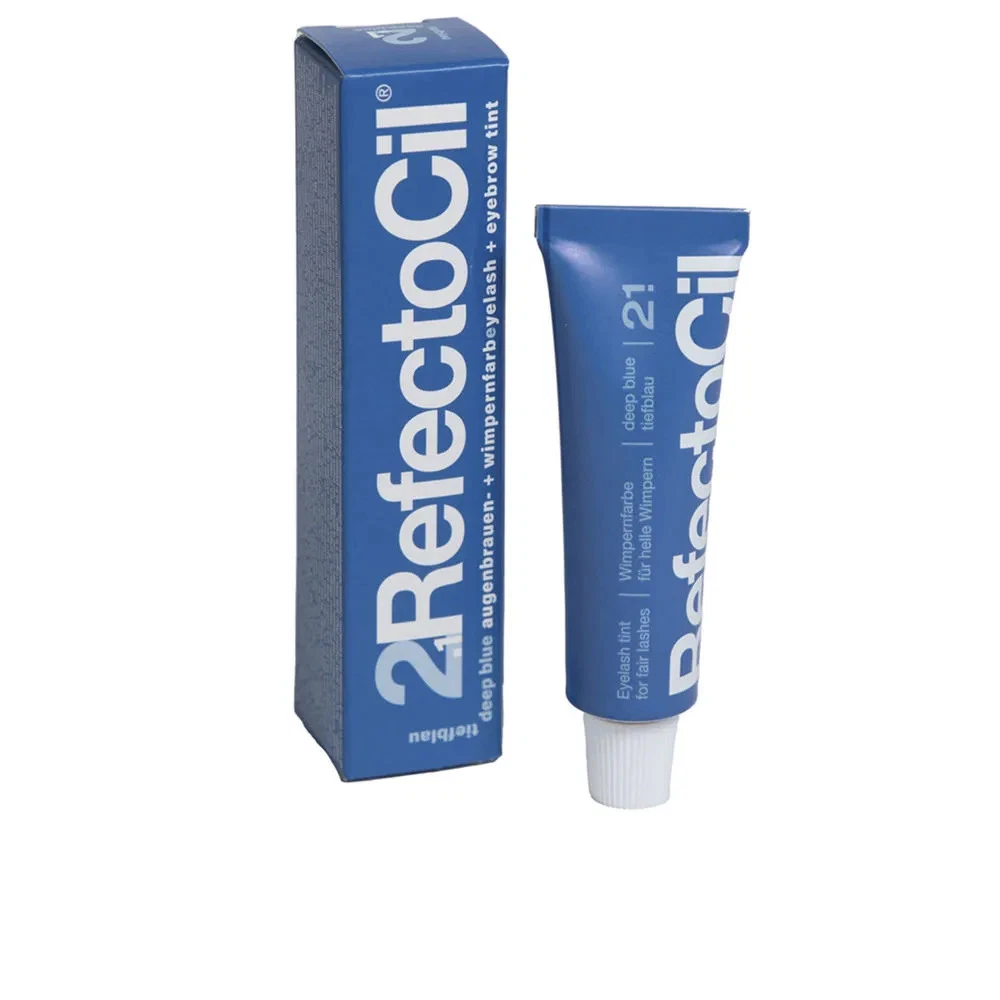 Refectocil Eyelash Tint For Fair Lashes 2.1 Deep Blue 15ml