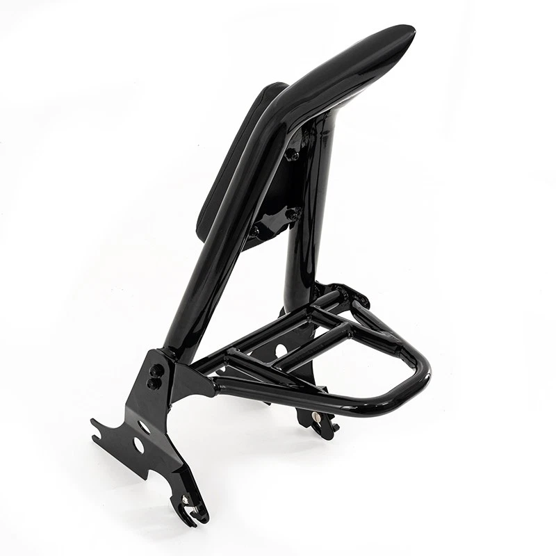 Sissy Bar Backrest Luggage Rack Fit For Harley Sportster 883 1200 XL XLH 2004~23 - Изображение 3 из 4