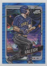 2024 Topps Cosmic Chrome Blue Moon Refractor /99 Cal Raleigh #167