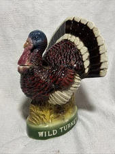 Vintage Austin Nichols Wild Turkey No. 8 Limited Edition Ceramic Decanter Empty