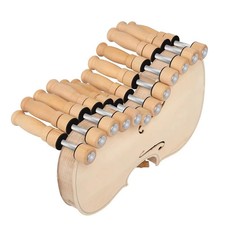 violin making/repair tools, 6 pcs simple root violin/viola glueing clamp