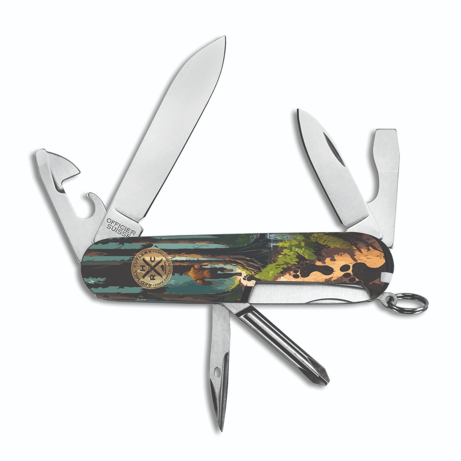 Victorinox Swiss Army BIGFOOT Sasquatch TINKER Knife Knives Multi Tool