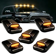 Smoked Led Cab Roof Marker Running Lights For Dodge Ram 1500 2500 3500 4500 5500