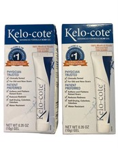 2-Pack of Kelo-cote Advanced Formula Scar Gel - 10g Silicone Gel