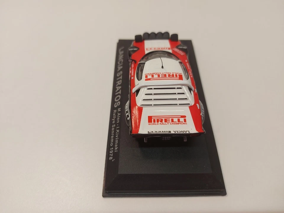 Rally WRC Lancia Stratos Markku Alen Rally Sanremo 1978 1:43 Altaya con Box - Immagine 4 di 4