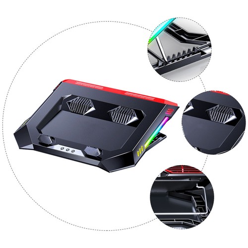 PC Computer Rack Ultra Silent Case Lüfter Kühlkühlung Laptop -Kühlkissen - 第 8/12 張圖片
