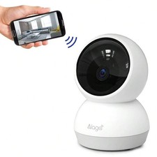 2K Baby Monitor Camera Motion Detection Night Vision 360 Panoramic