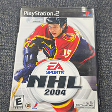 EA SPORTS NHL 2004 PS2 Complete w/ Case & Manual Online Play NTSC-U/C
