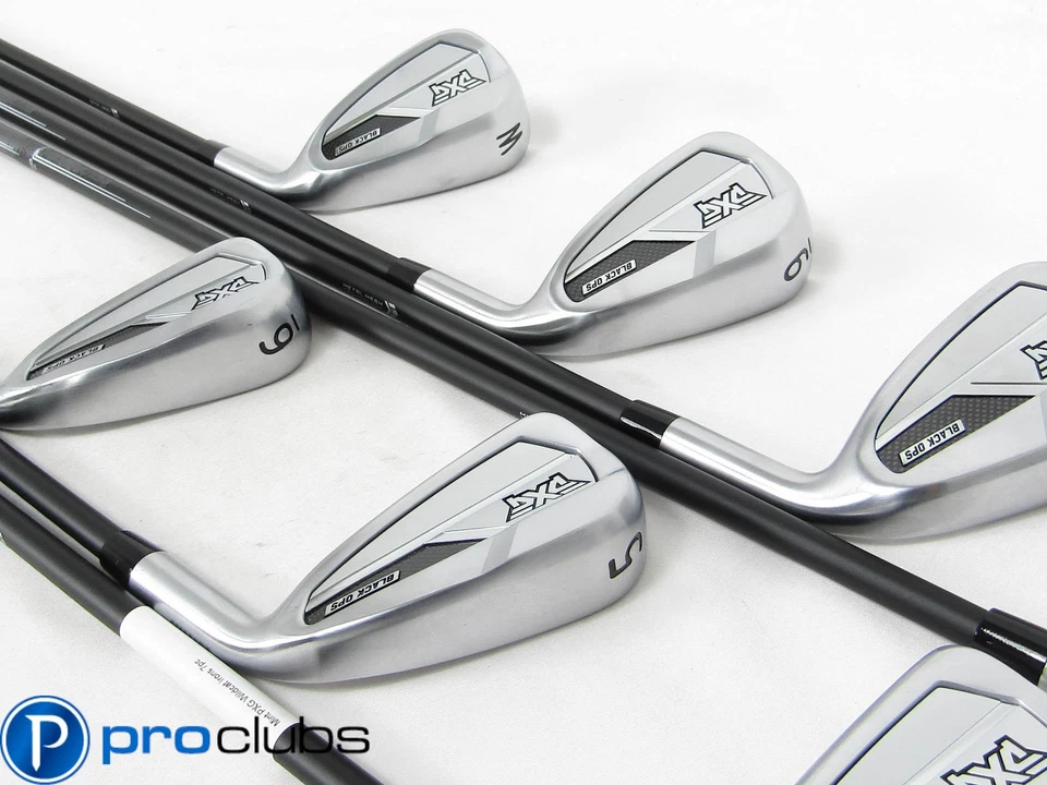 NEW PXG BLACK OPS IRONS 4-PW GRAPHITE MMT 70 REGULAR FLEX #461120 - Image 3 of 4