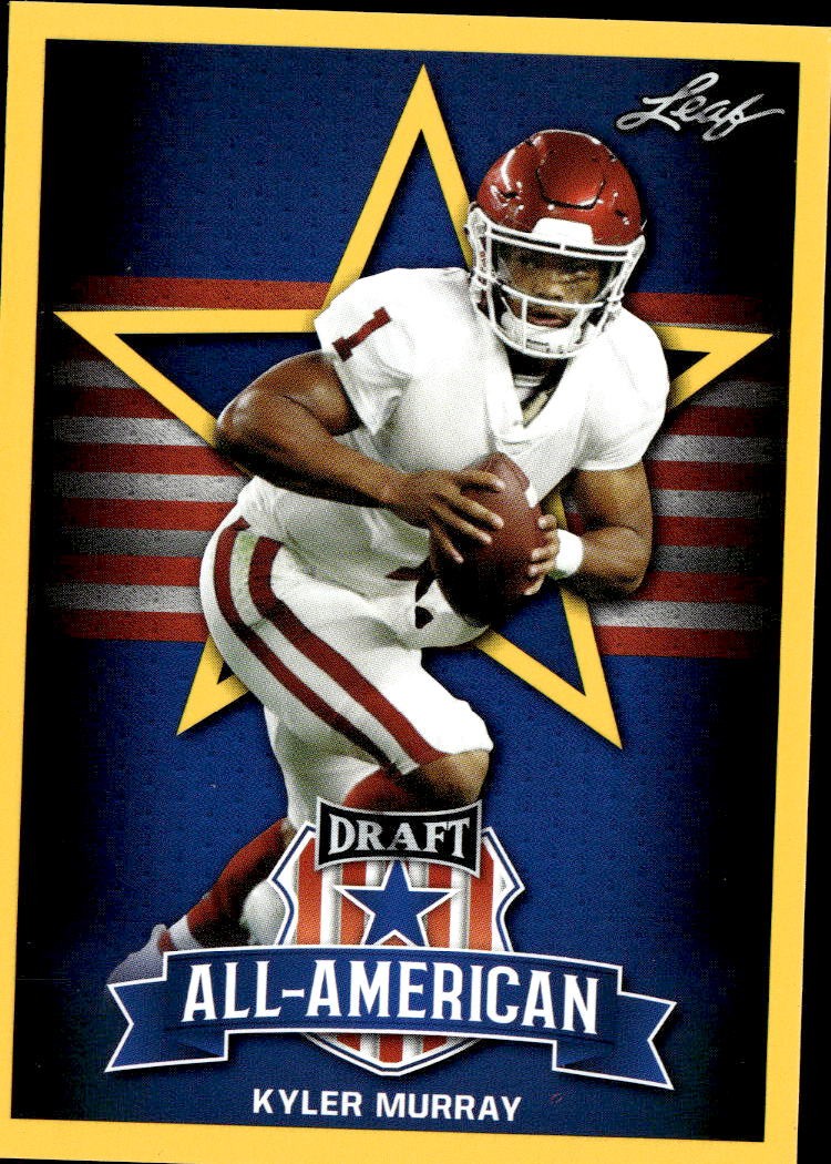2019 Leaf Draft #SP-KM2 Kyler Murray Kyler Murray SPs Gold