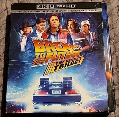 Back to the Future: Ultimate Trilogy 1-3 (4K Ultra HD, Blu-ray, 7-Disc Box Set)