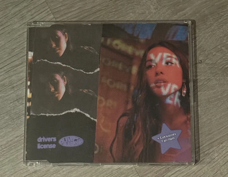 Olivia Rodrigo - Drivers License - Single CD mit Zubehör Top Zustand Near Mint - Bild 2 von 3