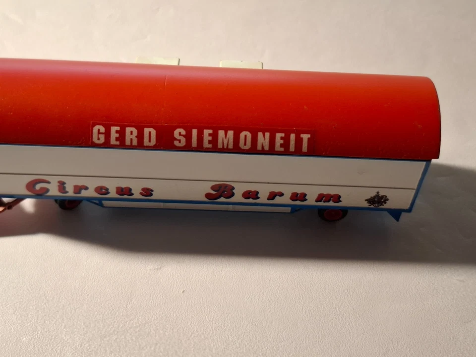 Andre Delvo Circus-Modellbau  - Circus Barum - Gerd Siemoneit  - Wohnwagen lang - Bild 3 von 4